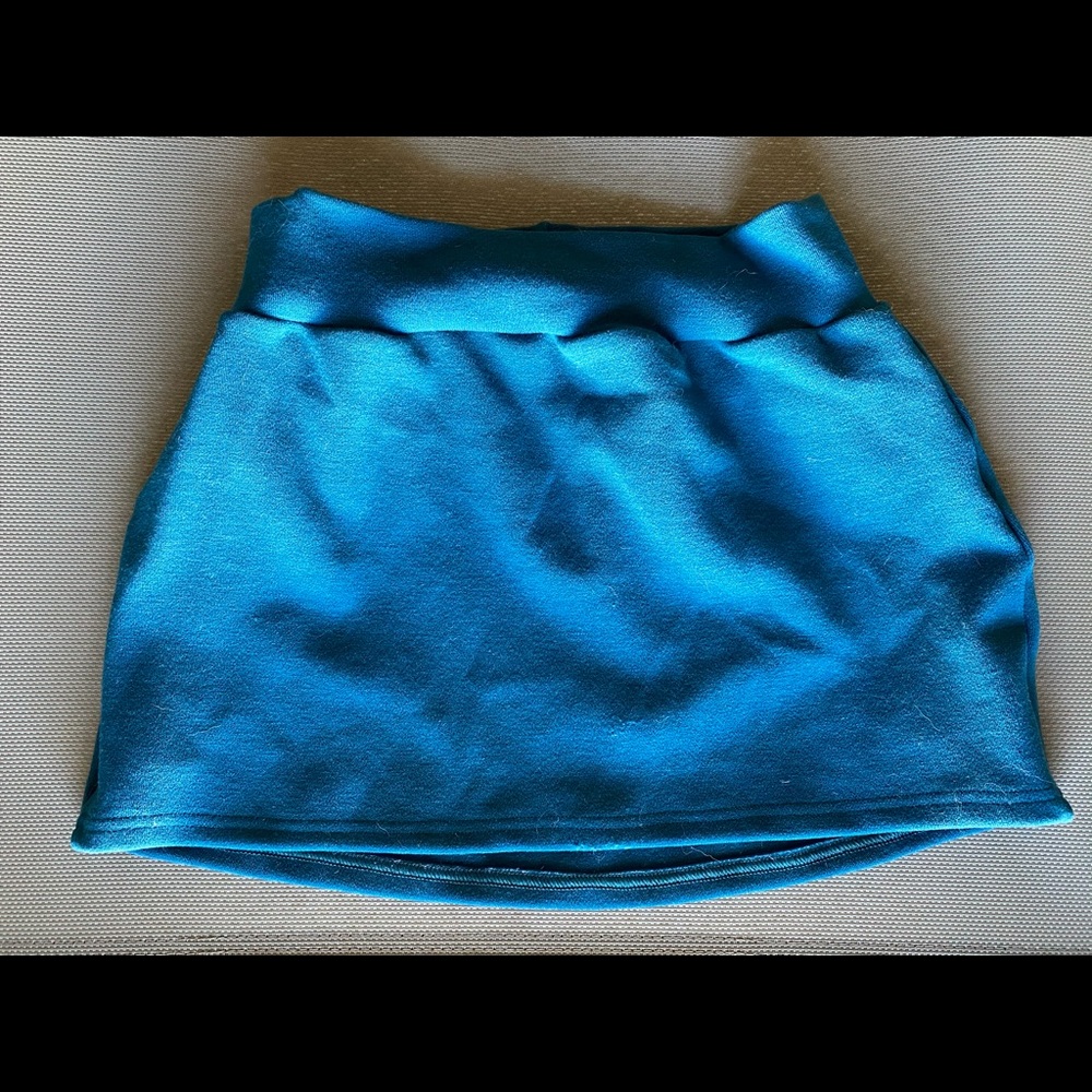 Custom order Humbird 100% interlock wool activity skirt, women’s large